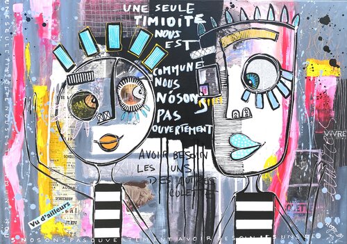 Notre Timidité by RogerM, Painting for Sale on Select