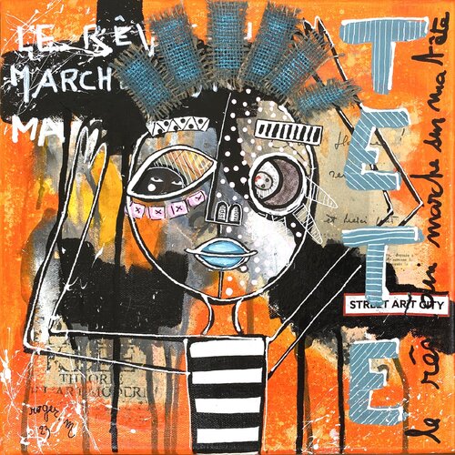 Le Rêve qui marche sur ma Tête by RogerM, Painting for Sale on Select