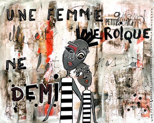 Pas à Demi... by RogerM, Painting for Sale on Select