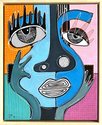 Le Double 3 by RogerM, Painting for Sale on Select