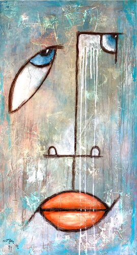 Poésie 4 by RogerM, Painting for Sale on Select