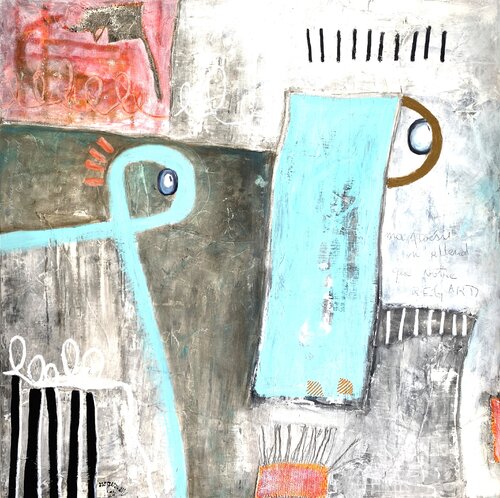 Poésie 5 by RogerM, Painting for Sale on Select