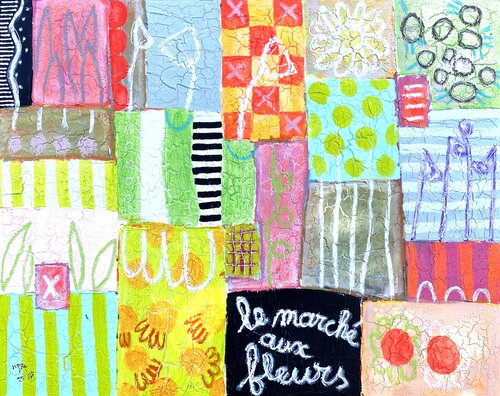 Nice, le marché aux Fleurs by RogerM, Painting for Sale on Select
