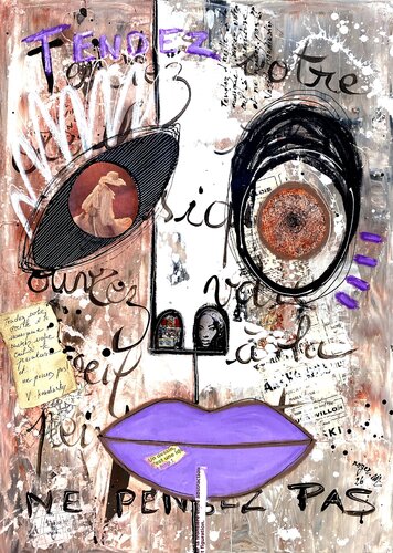 Ouvrir son Oeil ... by RogerM, Painting for Sale on Select