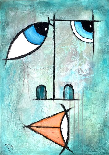 Poésie XI by RogerM, Painting for Sale on Select