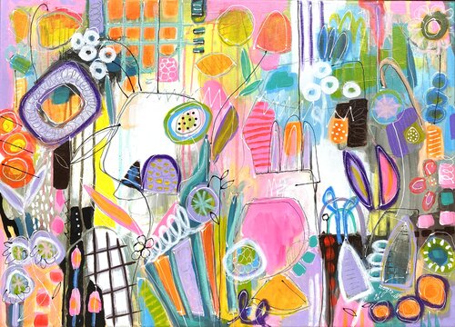 Rêverie Botanique by RogerM, Painting for Sale on Select