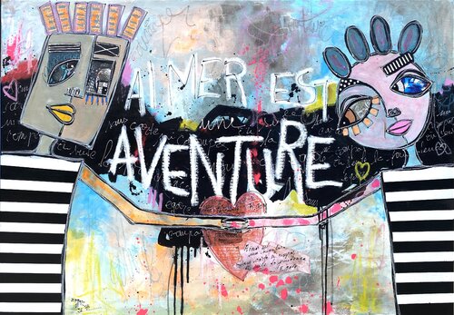 Vertige de l'Amour by RogerM, Painting for Sale on Select