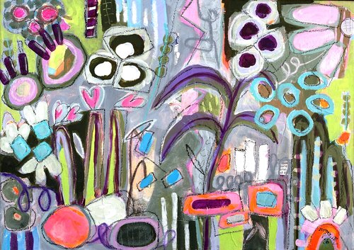 Jardin d'Hiver Oublié by RogerM, Painting for Sale on Select
