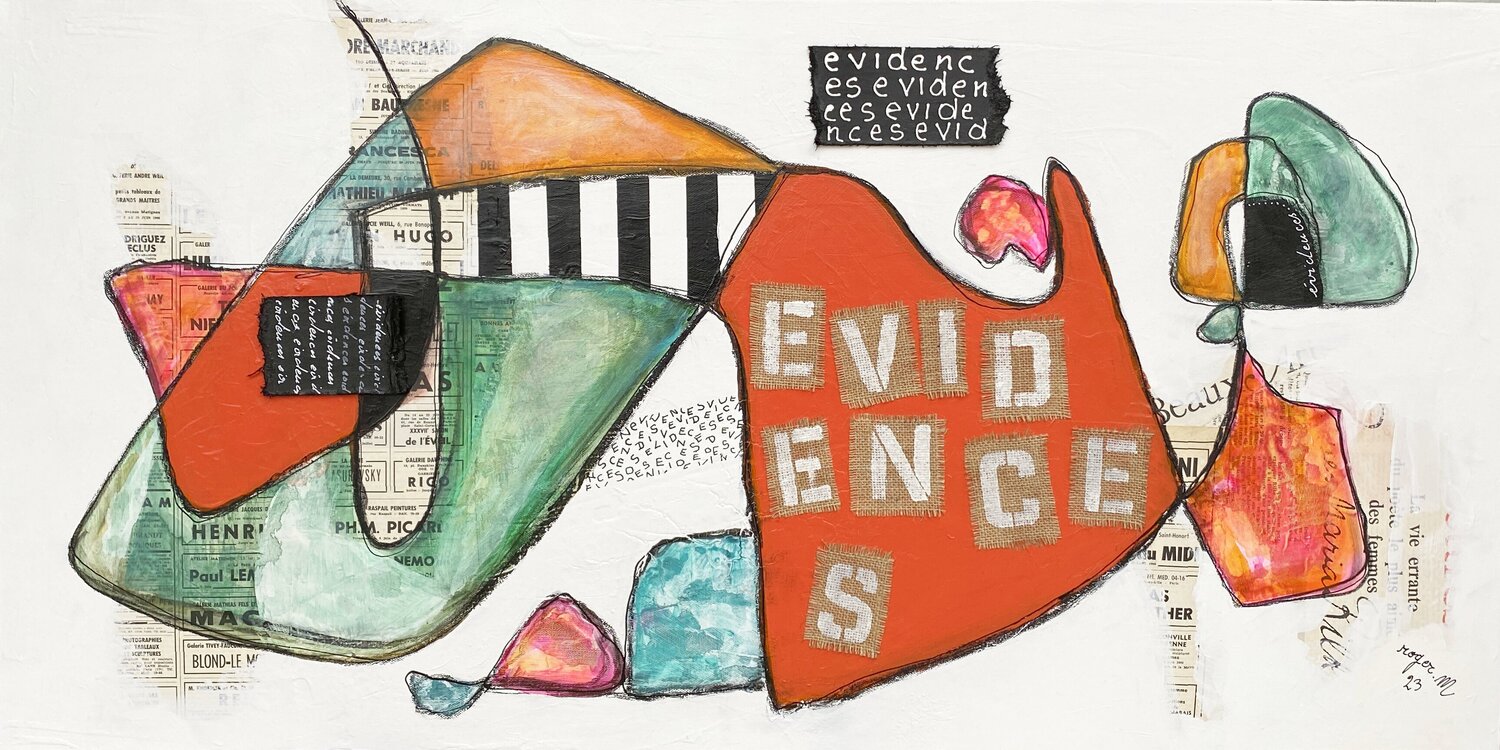 Evidences RogerM Original painting for sale