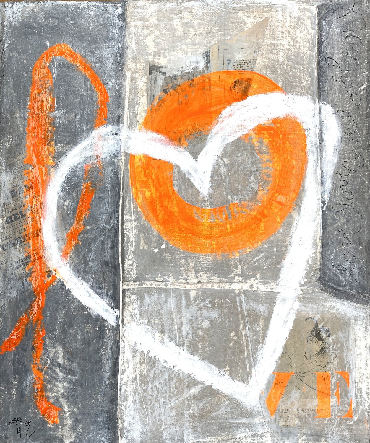 Love RogerM Original painting for sale