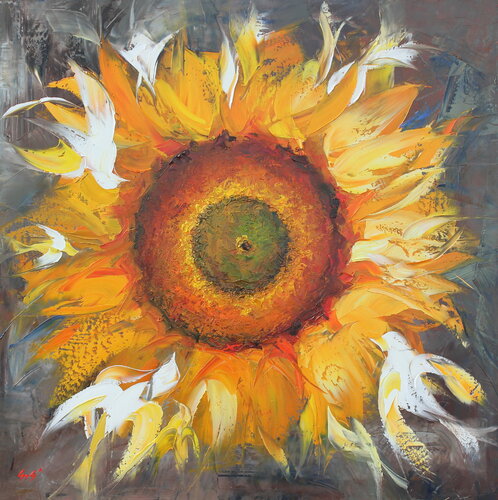 Peace to Ukraine! by Éva Szakács, Painting for Sale on Select
