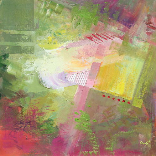 Spring fling by Éva Szakács, Painting for Sale on Select