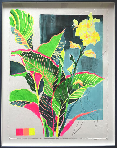 In my Garden by Joanna Pilarczyk, Painting for Sale on Select