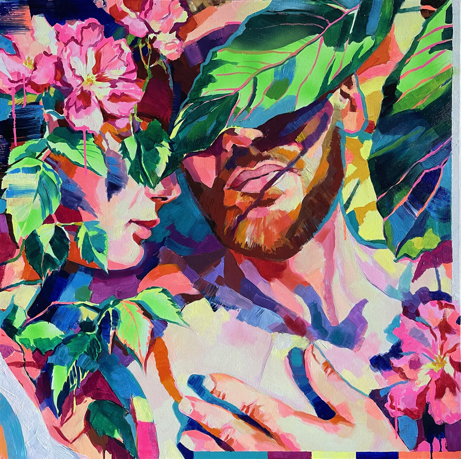 In the shadow Joanna Pilarczyk Original painting for sale