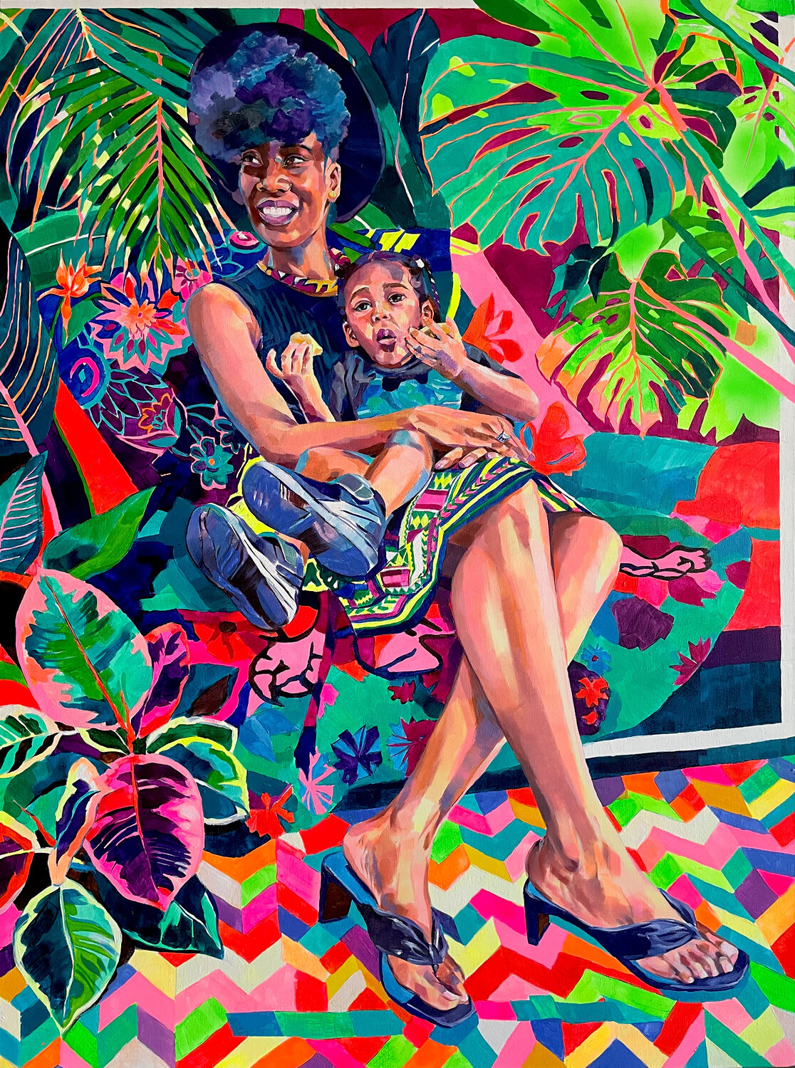 The Good Days Joanna Pilarczyk Original painting for sale