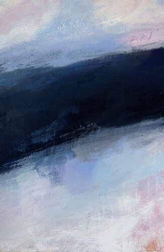 arc bleu by Hasso Heybrock, Painting for Sale on Select