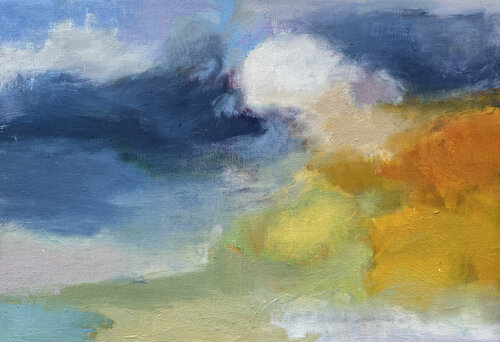 cloud symphony by Hasso Heybrock, Painting for Sale on Select