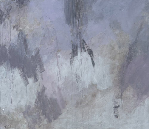a hint of lilac by Hasso Heybrock, Painting for Sale on Select