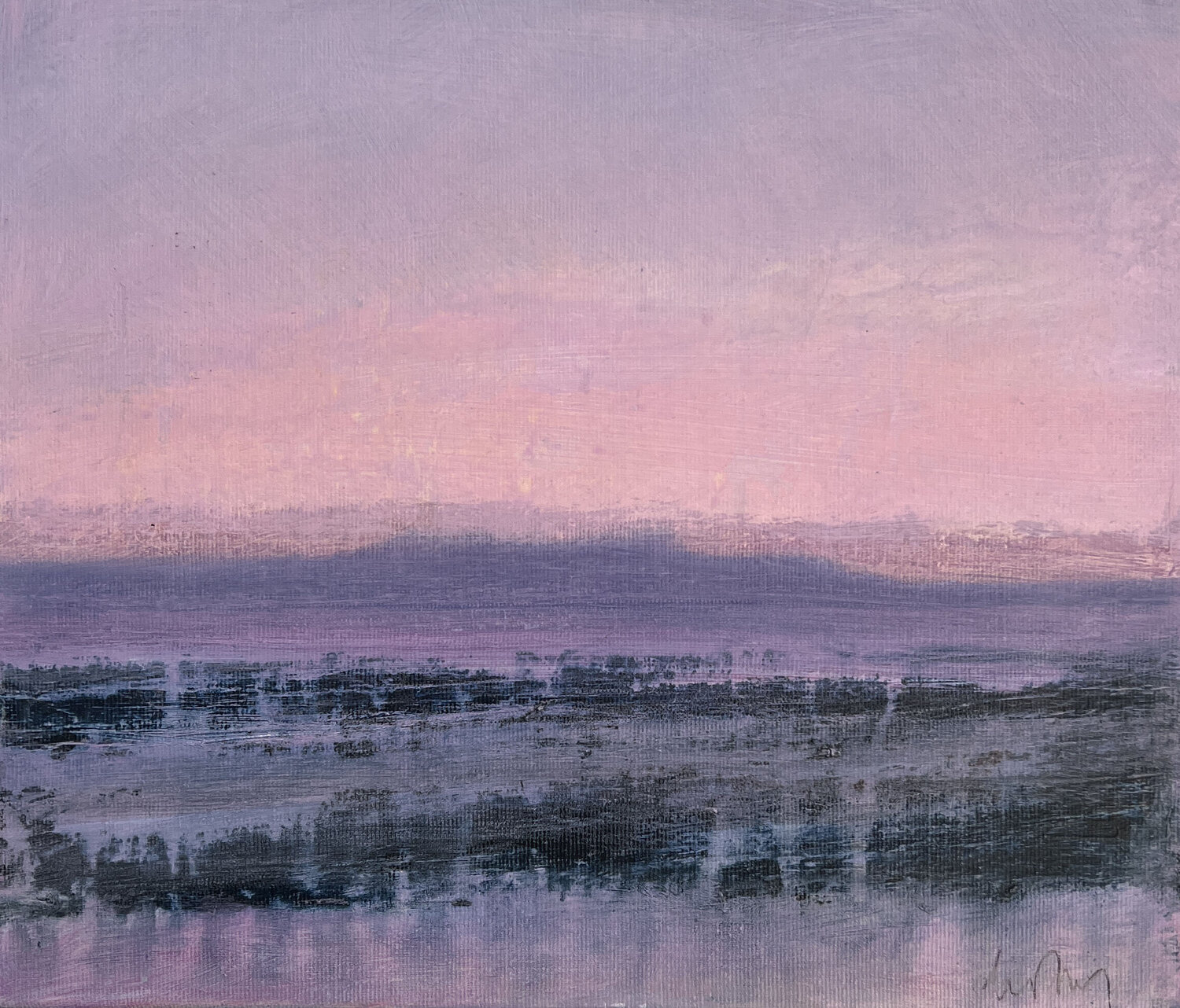 lyse natter Hasso Heybrock Original painting for sale