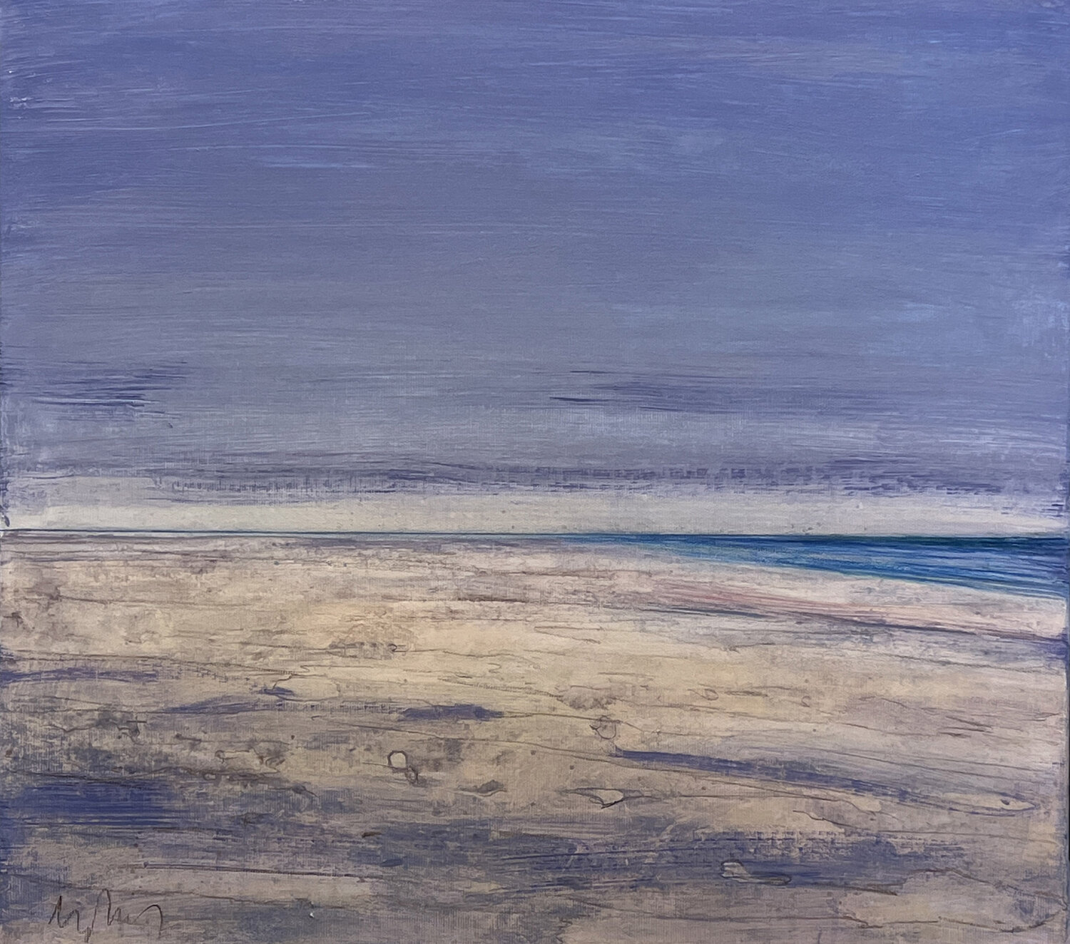 Land ´ s end Hasso Heybrock Original painting for sale