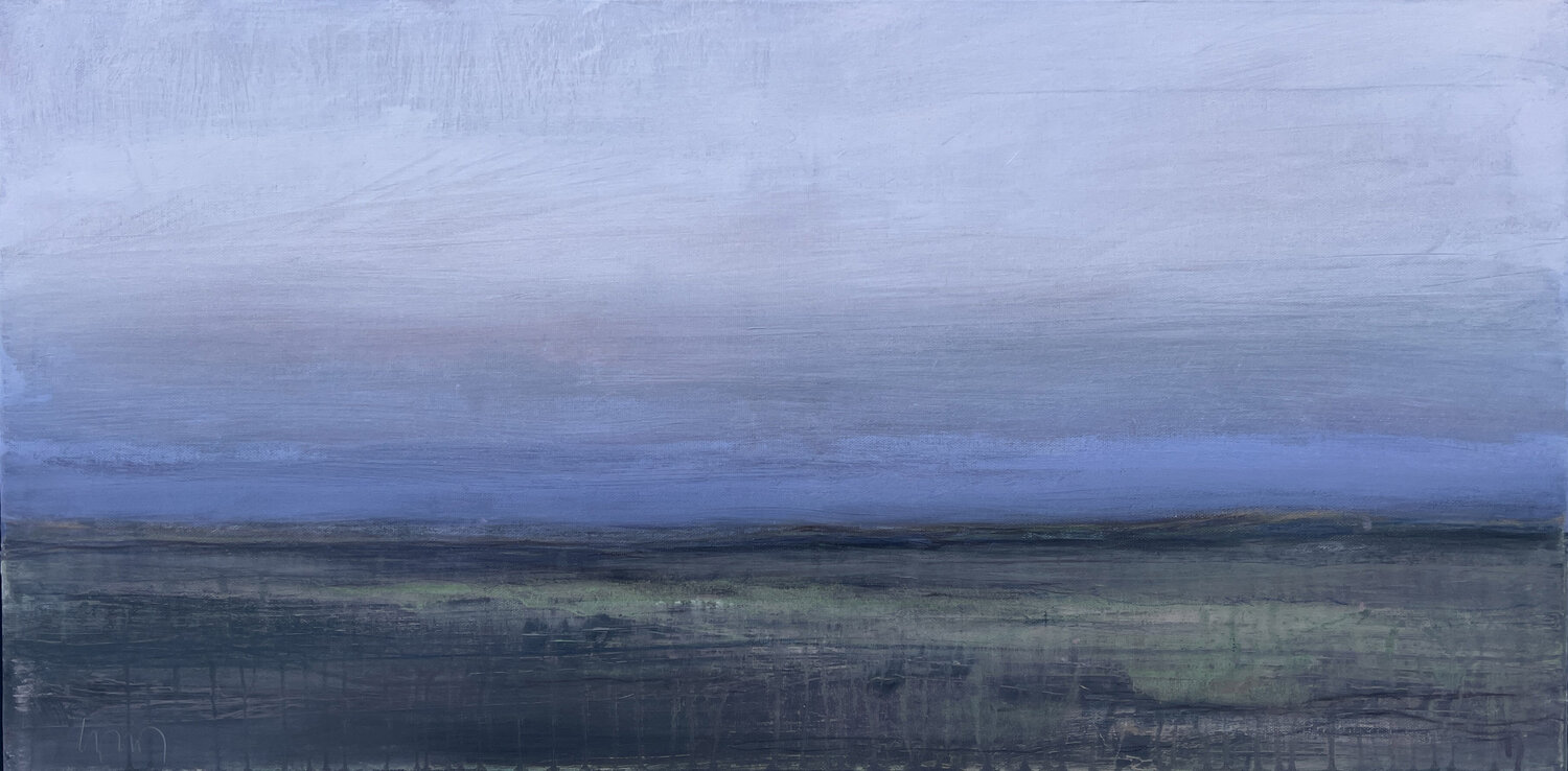 a misty summer morning Hasso Heybrock Original painting for sale