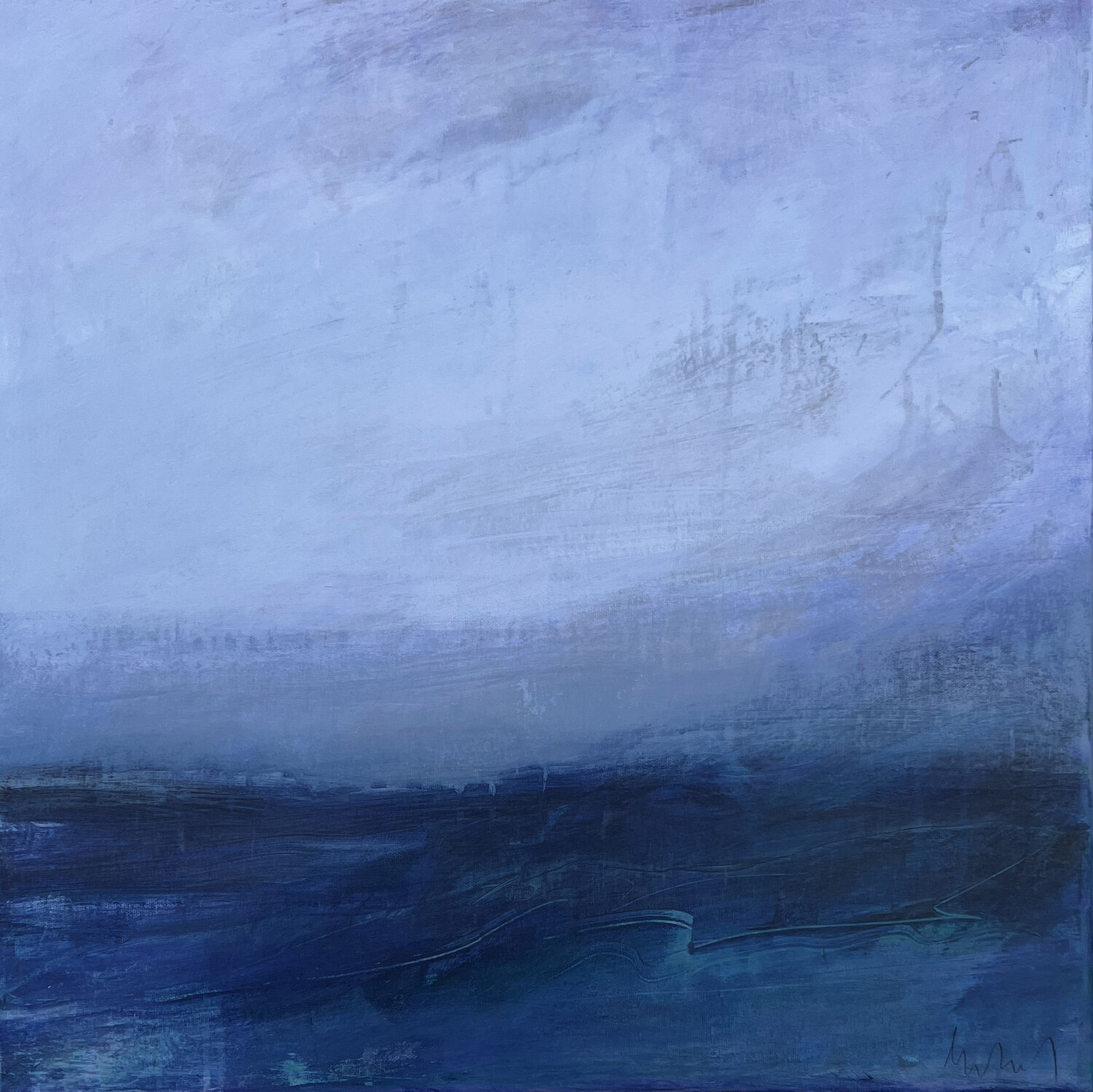 offshore I Hasso Heybrock Original painting for sale