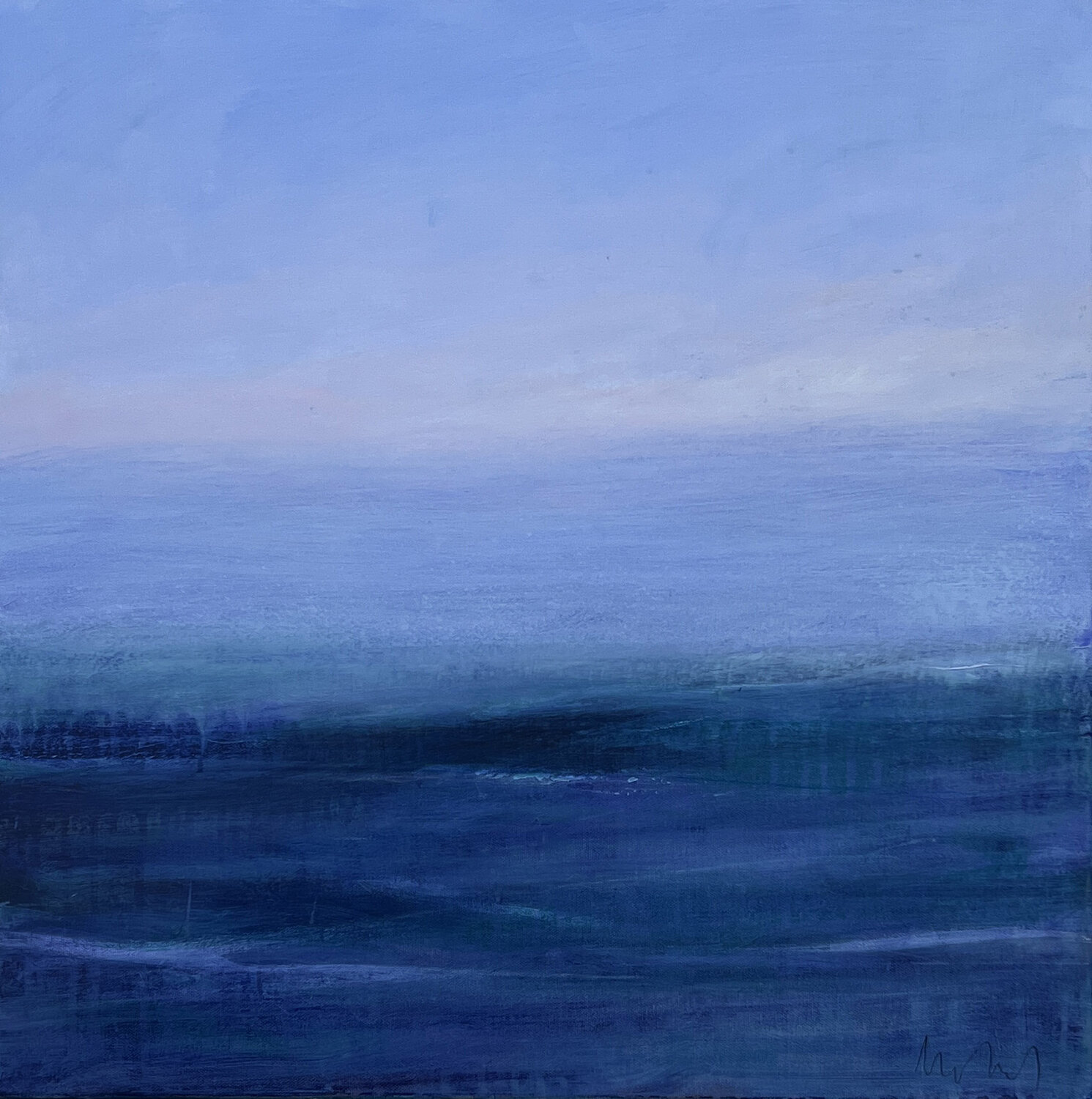 offshore II Hasso Heybrock Original painting for sale