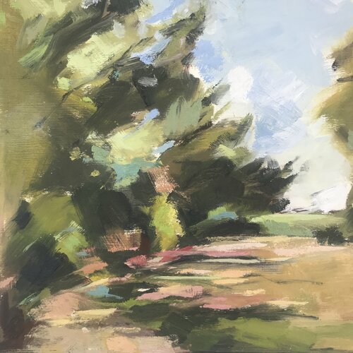 Afternoon Shadows by Karin Moorhouse, Painting for Sale on Select