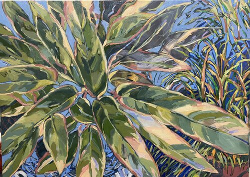 Plant Life 2 by Karin Moorhouse, Painting for Sale on Select