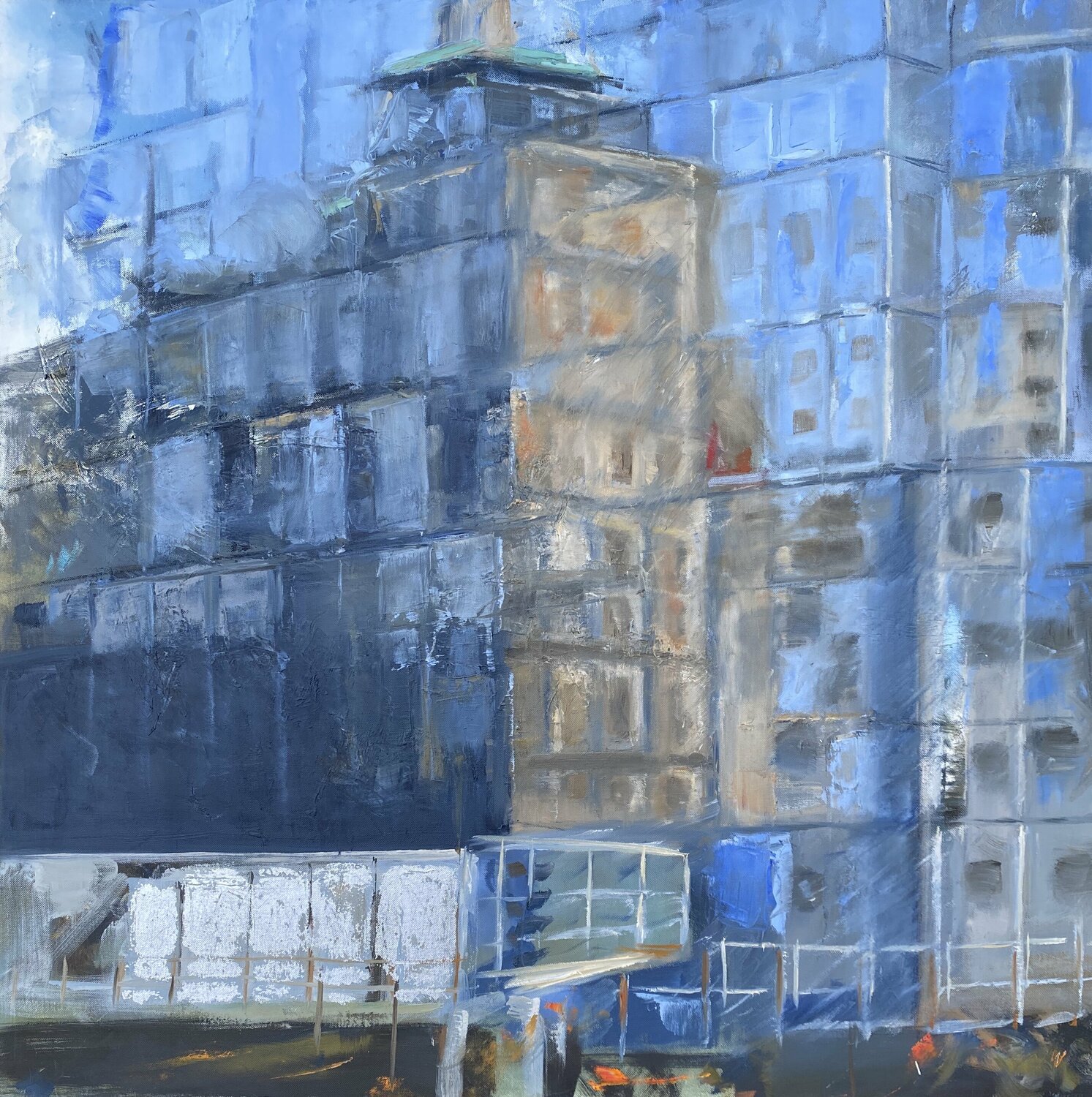 BPS Work In Progress Karin Moorhouse Original painting for sale