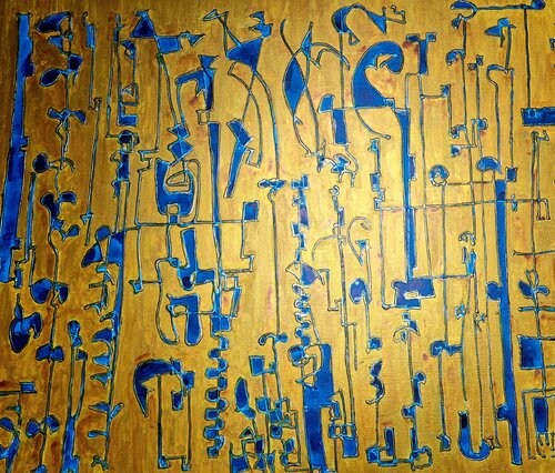 Féerie by jeanine FITOU VALENS, Painting for Sale on Select