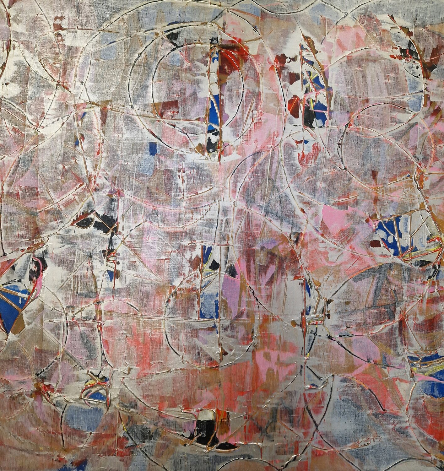 "JOIE " jeanine FITOU VALENS Original painting for sale