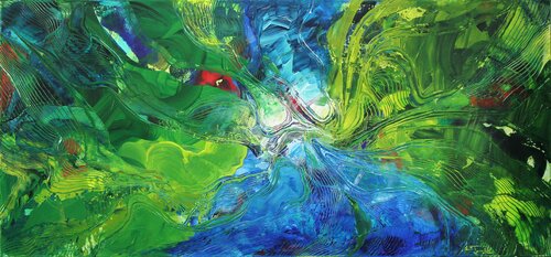 Quintessenz II by Andreas Garbe, Painting for Sale on Select