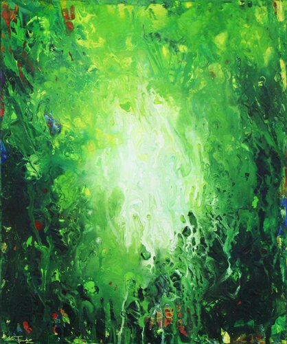 Belum Rainforest IV by Andreas Garbe, Painting for Sale on Select