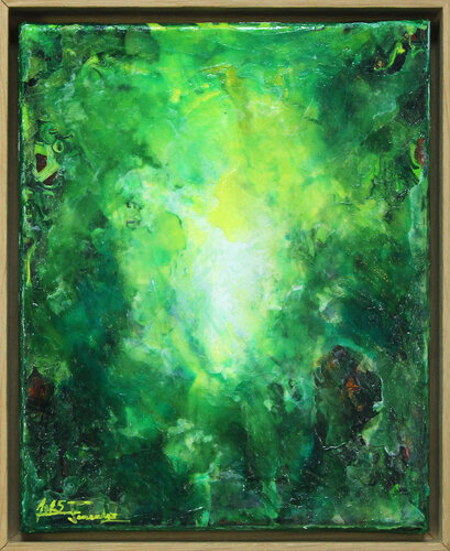 Deep in the Rainforest I by Andreas Garbe, Painting for Sale on Select
