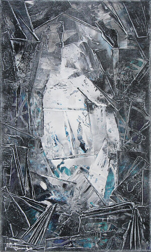 Arktis I by Andreas Garbe, Painting for Sale on Select