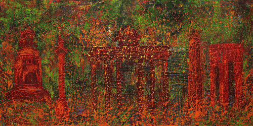 Unsere Siege feiern? by Andreas Garbe, Painting for Sale on Select