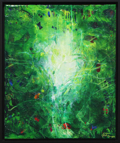 Deep in the Rainforest II by Andreas Garbe, Painting for Sale on Select