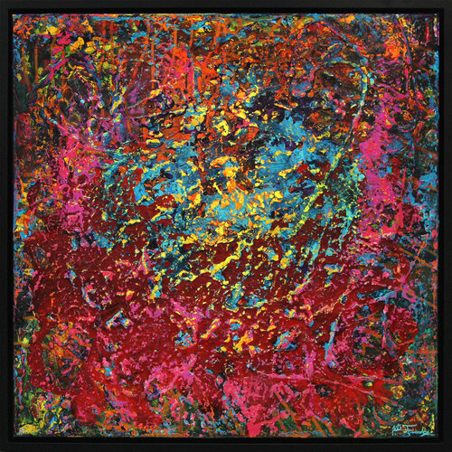 Space Exploration III by Andreas Garbe, Painting for Sale on Select