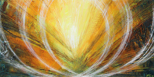 Lichtkonfusion XIV by Andreas Garbe, Painting for Sale on Select