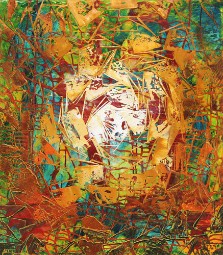 Geistige Tiefen II by Andreas Garbe, Painting for Sale on Select