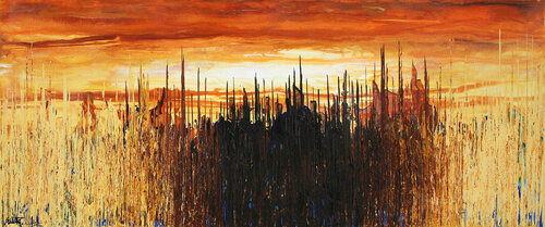 Makatran VI by Andreas Garbe, Painting for Sale on Select