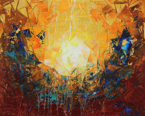 Tierra del Fuego V by Andreas Garbe, Painting for Sale on Select