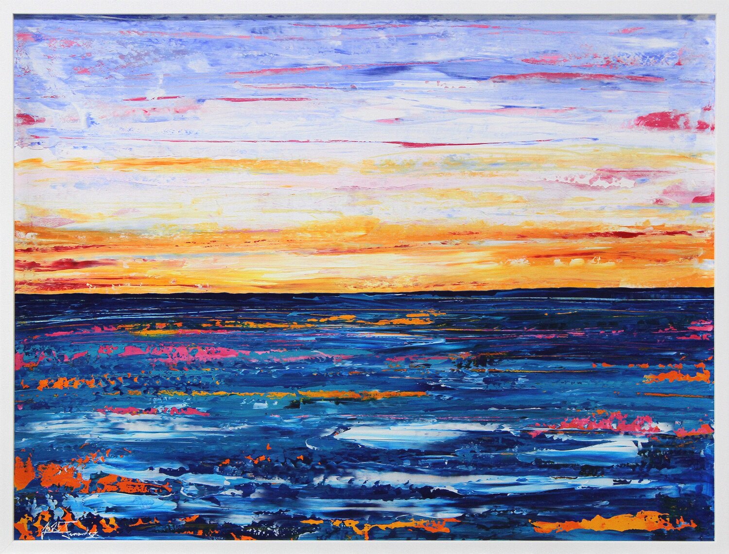 Friedvoller Ausblick I Andreas Garbe Original painting for sale
