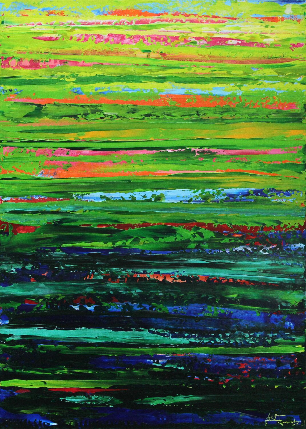 Kakadu NP III Andreas Garbe Original painting for sale