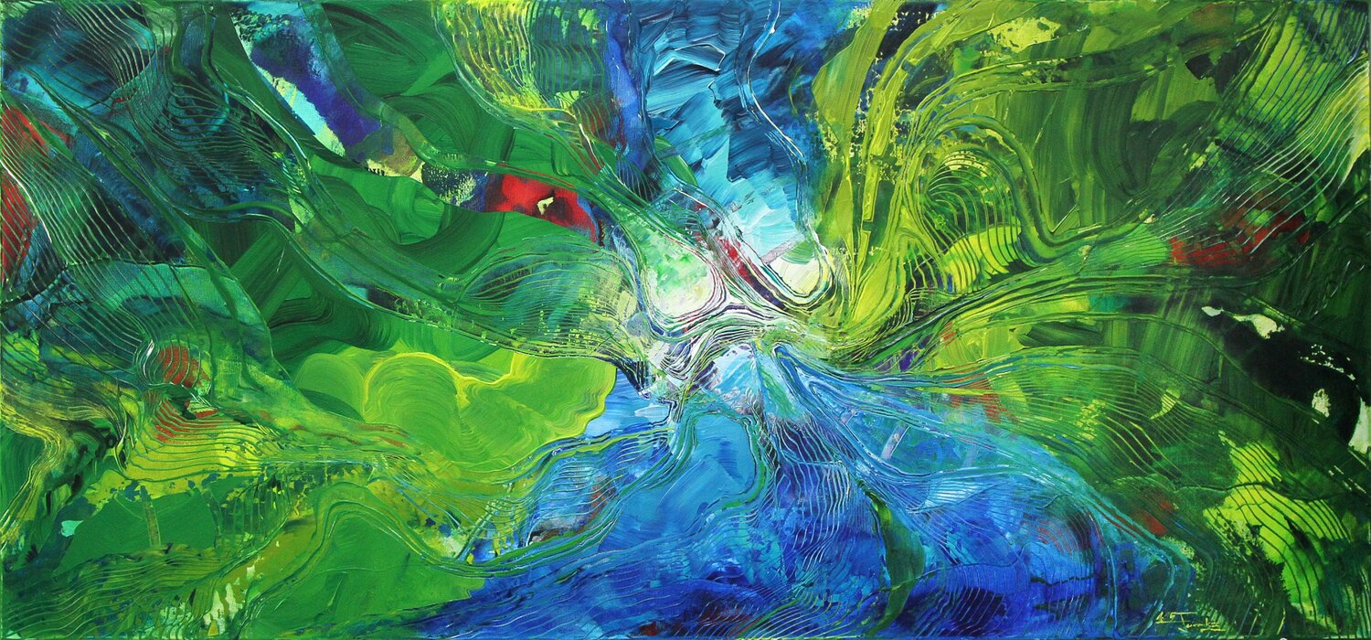 Quintessenz II Andreas Garbe Original painting for sale