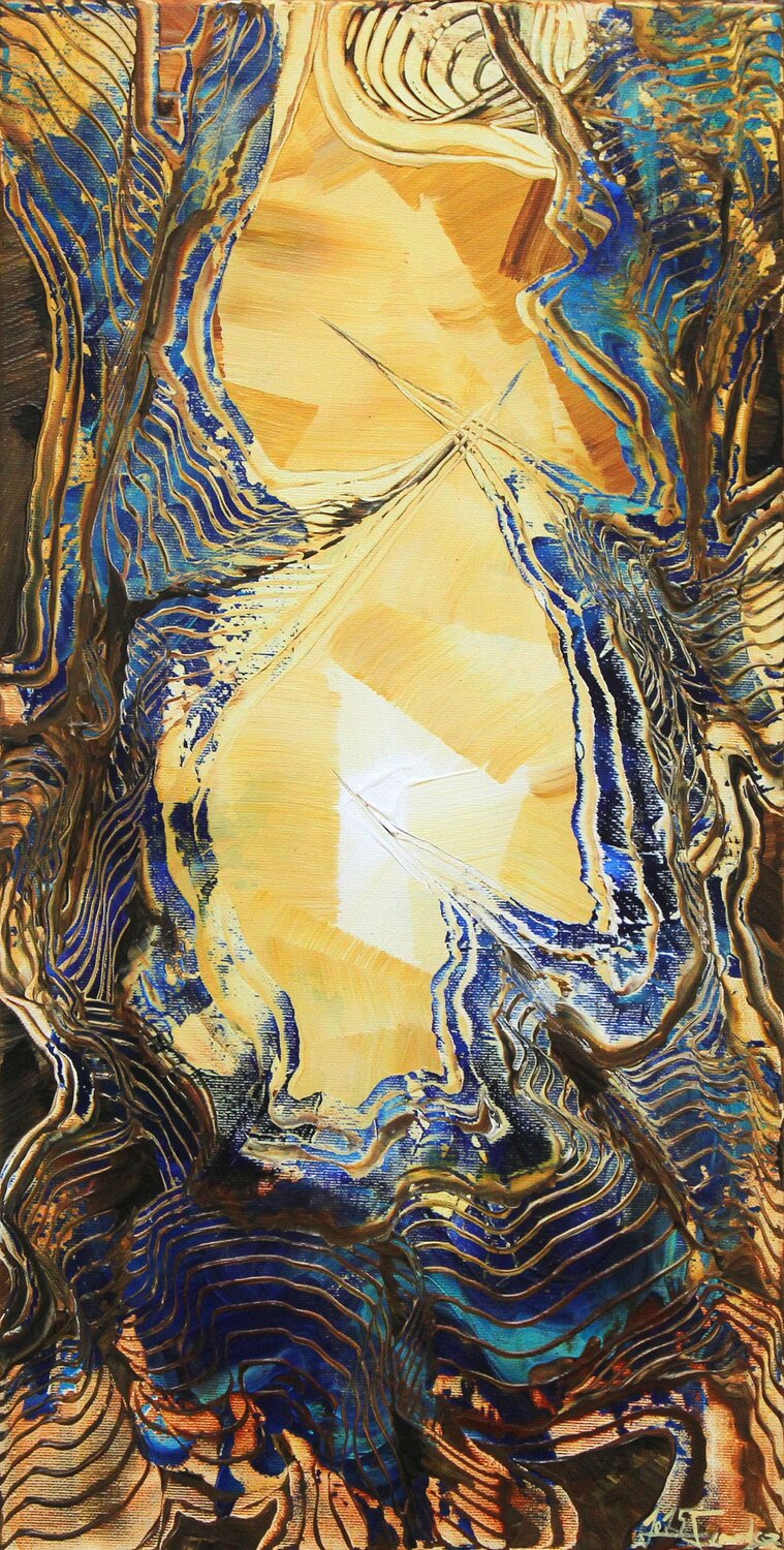 Zuversicht II Andreas Garbe Original painting for sale