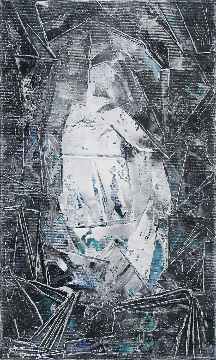 Arktis I Andreas Garbe Original painting for sale