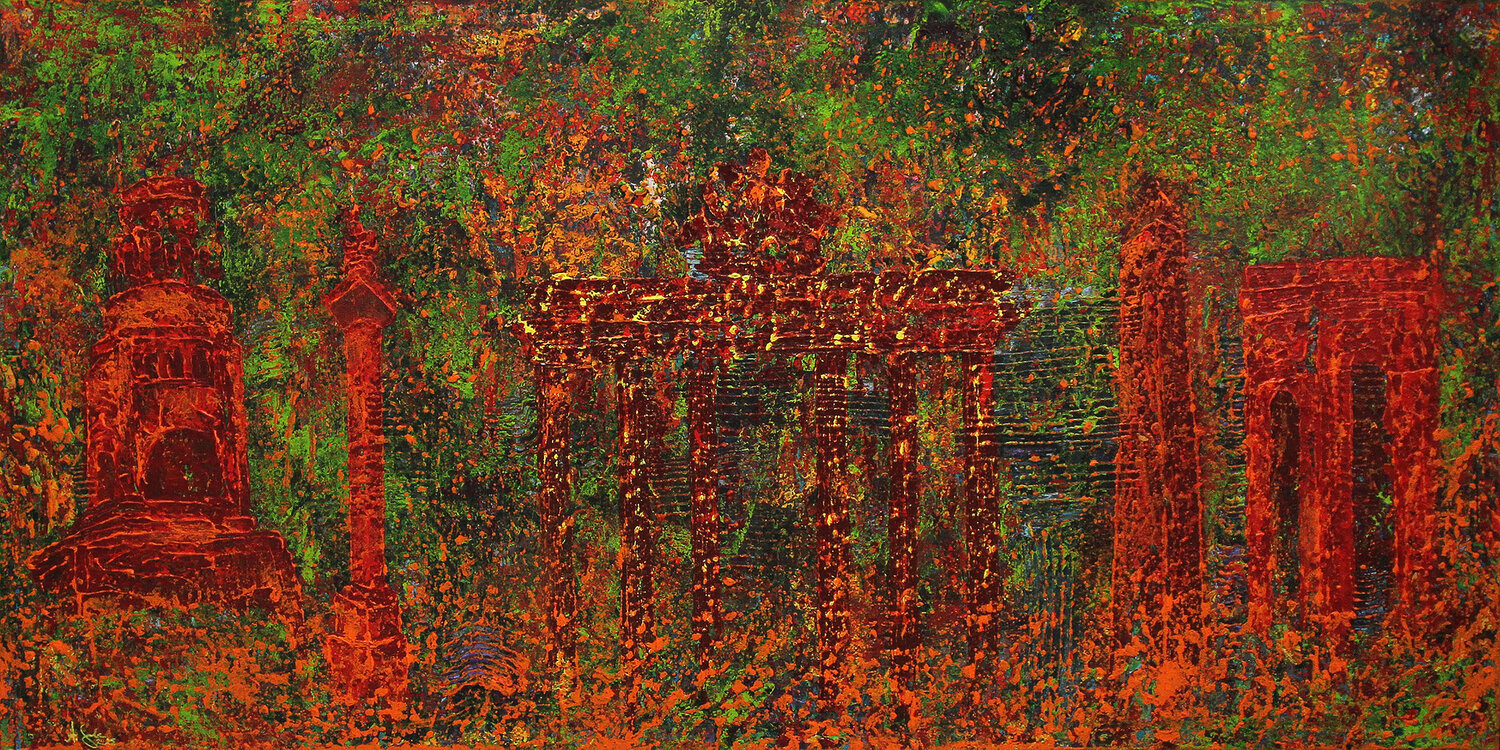 Unsere Siege feiern? Andreas Garbe Original painting for sale