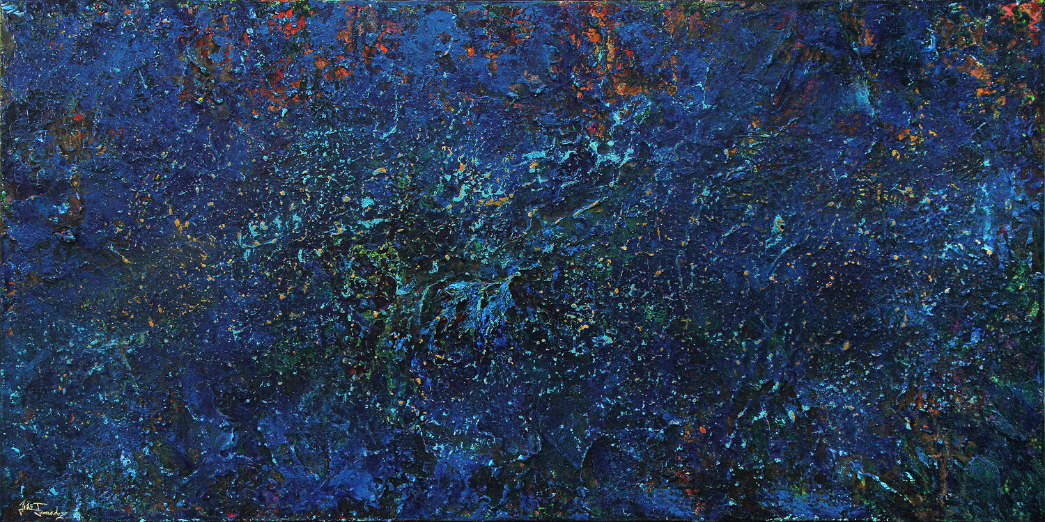 Woher kommen wir ? Andreas Garbe Original painting for sale